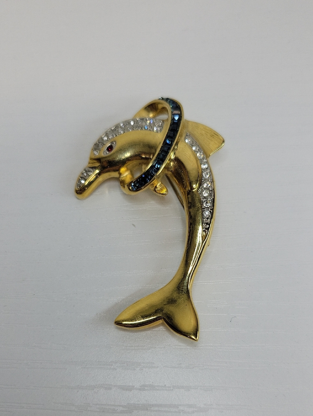 Vintage Butler Dolphin Brooch